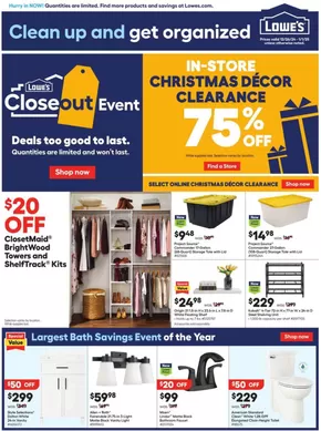 Lowe's catalogue in Belleville IL | Current special promotions | 2024-12-26T00:00:00.000Z - 2026-01-01T00:00:00.000Z