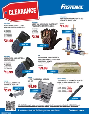 Fastenal catalogue in Bloomsburg PA | Fastenal February Clearance Flyer | 2025-01-01T00:00:00.000Z - 2025-12-31T00:00:00.000Z