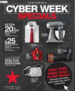 Macy's catalogue in Fremont CA | Current special promotions | 2025-11-25T00:00:00.000Z - 2025-11-28T00:00:00.000Z