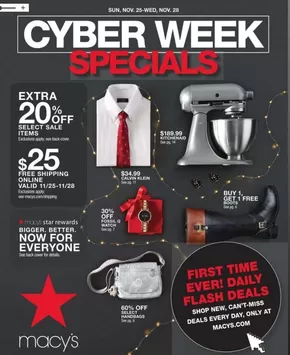 Macy's catalogue in Fremont CA | Top offers for all bargain hunters | 2025-11-25T00:00:00.000Z - 2025-11-28T00:00:00.000Z