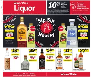Winn Dixie catalogue in Eufaula AL | Alcohol Flyer | 2025-04-28T00:00:00.000Z - 2025-06-01T00:00:00.000Z