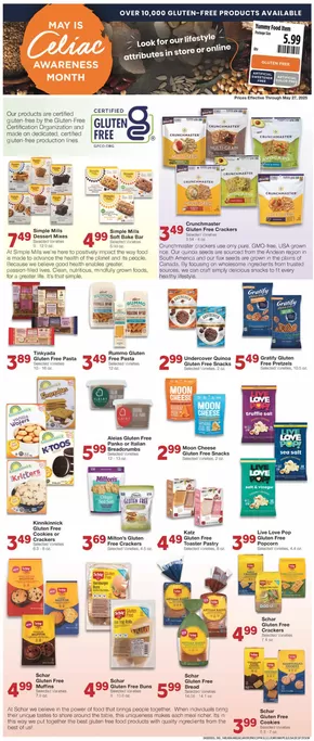 United Supermarkets catalogue in Abilene TX | Celiac Awareness Month | 2025-04-29T00:00:00.000Z - 2025-05-27T00:00:00.000Z