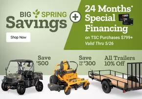 Tractor Supply Company catalogue | Tractor Supply Company weekly ad | 2025-05-05T00:00:00.000Z - 2025-05-26T00:00:00.000Z