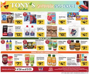 Tony's Fresh Market catalogue in Bloomingdale IL | Weekly Ad | 2025-04-30T00:00:00.000Z - 2025-06-03T00:00:00.000Z