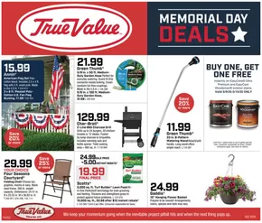 True Value catalogue | Exclusive bargains | 2025-05-09T00:00:00.000Z - 2025-05-31T00:00:00.000Z
