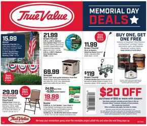 True Value catalogue | Great offer for all customers | 2025-05-09T00:00:00.000Z - 2025-05-26T00:00:00.000Z