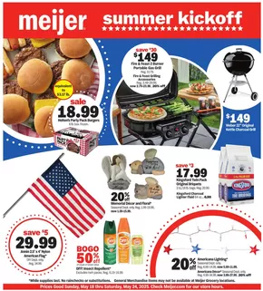 Meijer catalogue | summer kickoff | 2025-05-18T00:00:00.000Z - 2025-05-31T00:00:00.000Z
