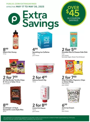 Publix catalogue in Buford GA | Publix Extra Savings | 2025-05-17T00:00:00.000Z - 2025-05-30T00:00:00.000Z