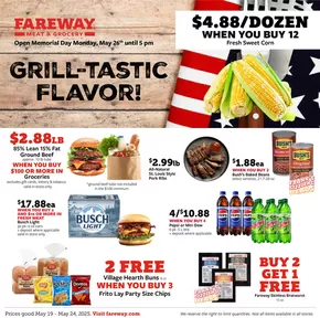 Fareway catalogue in Monmouth IL | Great offer for all customers | 2025-05-19T00:00:00.000Z - 2025-05-24T00:00:00.000Z