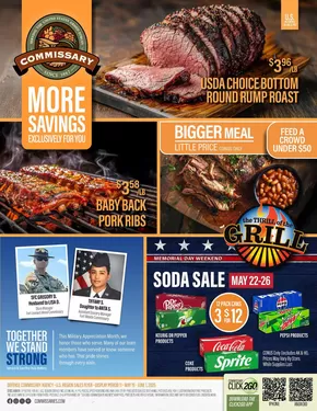 Commissary catalogue in Pensacola FL | Flyer Commissary | 2025-05-19T00:00:00.000Z - 2025-06-01T00:00:00.000Z