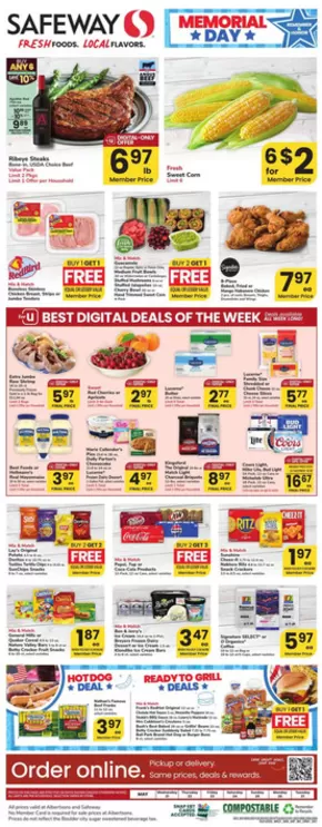 Safeway catalogue in Fort Collins CO | Save now with our deals | 2025-05-21T00:00:00.000Z - 2025-05-27T00:00:00.000Z