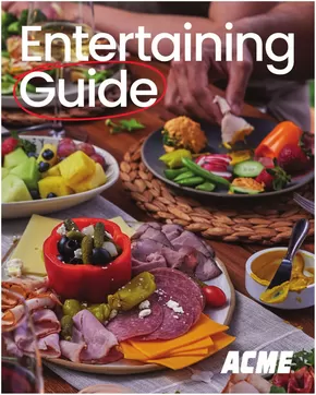 ACME catalogue in Oaklyn NJ | Acme Markets - Entertaining Guide | 2025-04-18T00:00:00.000Z - 2025-12-31T00:00:00.000Z