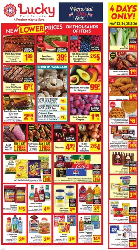 Lucky Supermarkets catalogue in Santa Clara CA | Weekly | 2025-05-21T00:00:00.000Z - 2025-05-27T00:00:00.000Z