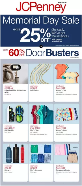 JC Penney catalogue in Christiansburg VA | Store Ads | 2025-05-22T00:00:00.000Z - 2025-05-26T00:00:00.000Z
