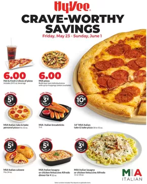 Hy-Vee catalogue in Milan IL | Special Sales | 2025-05-23T00:00:00.000Z - 2025-06-01T00:00:00.000Z