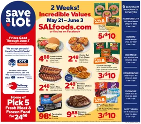 Save a Lot catalogue in Haines City FL | Top deals for all customers | 2025-05-21T00:00:00.000Z - 2025-06-03T00:00:00.000Z