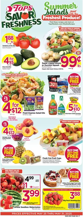 Tops catalogue in Wysox PA | Attractive special offers for everyone | 2025-05-25T00:00:00.000Z - 2025-05-31T00:00:00.000Z