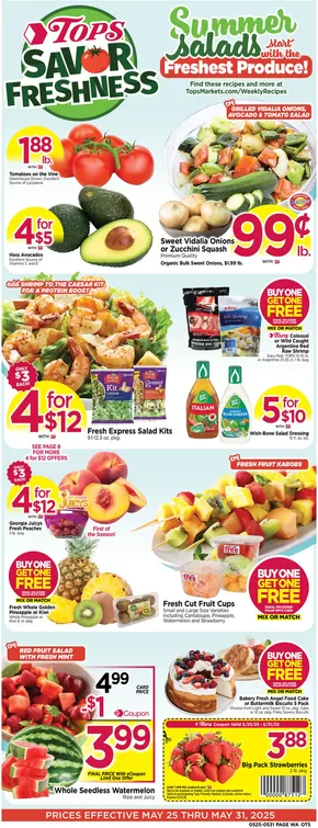 Tops catalogue in Wysox PA | Offers for bargain hunters | 2025-05-25T00:00:00.000Z - 2025-05-31T00:00:00.000Z