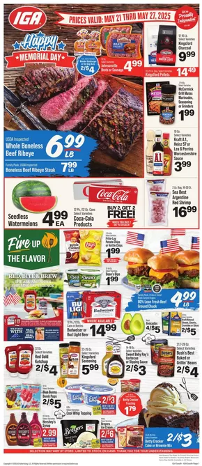 IGA catalogue in Mullens WV | Great offer for bargain hunters | 2025-05-21T00:00:00.000Z - 2025-05-27T00:00:00.000Z