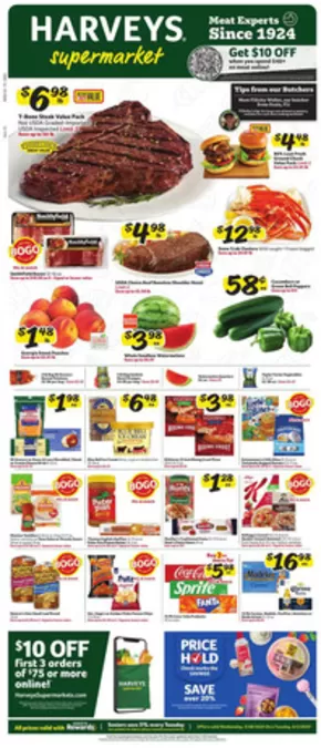 Harveys Supermarkets catalogue in Haines City FL | Our best offers for you | 2025-05-28T00:00:00.000Z - 2025-06-03T00:00:00.000Z