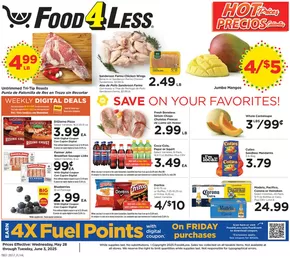 Food 4 Less catalogue | Top deals and discounts | 2025-05-28T00:00:00.000Z - 2025-06-03T00:00:00.000Z