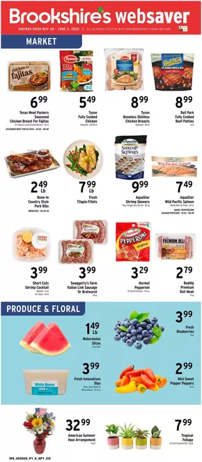 Brookshire's catalogue in Haughton LA | Special offers for you | 2025-05-28T00:00:00.000Z - 2025-06-03T00:00:00.000Z