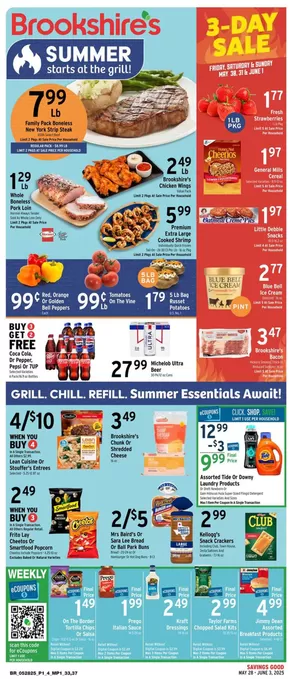 Brookshire's catalogue in Tyler TX | Current deals and offers | 2025-05-28T00:00:00.000Z - 2025-06-03T00:00:00.000Z