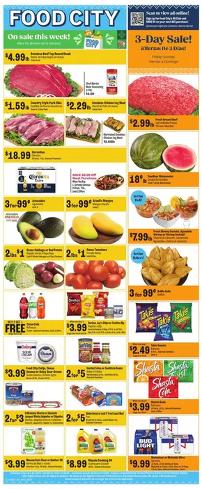 Food City catalogue in Avondale AZ | Great discounts on selected products | 2025-05-28T00:00:00.000Z - 2025-06-03T00:00:00.000Z