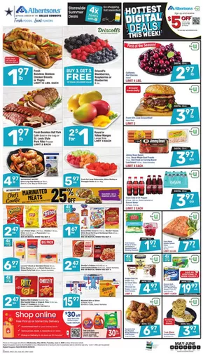 Albertsons catalogue in Richardson TX | Current special promotions | 2025-05-28T00:00:00.000Z - 2025-06-03T00:00:00.000Z