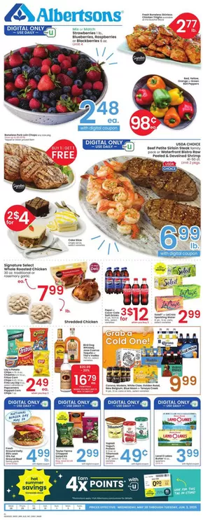 Albertsons catalogue | Top deals for all customers | 2025-05-28T00:00:00.000Z - 2025-06-03T00:00:00.000Z