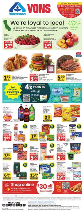 Albertsons catalogue in Hawthorne CA | Special offers for you | 2025-05-28T00:00:00.000Z - 2025-06-03T00:00:00.000Z