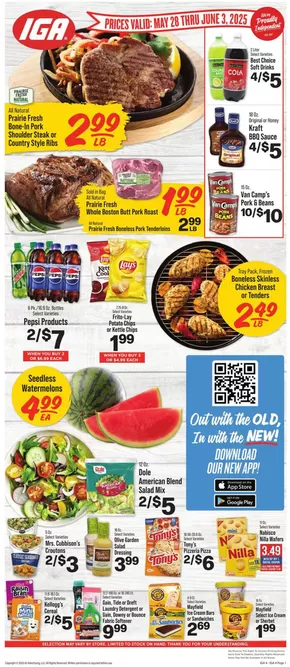 IGA catalogue | Current special promotions | 2025-05-28T00:00:00.000Z - 2025-06-03T00:00:00.000Z
