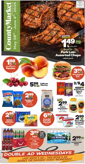 County Market catalogue in Chatham IL | County Market Weekly ad | 2025-05-28T00:00:00.000Z - 2025-06-04T00:00:00.000Z