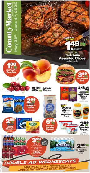 County Market catalogue in Chatham IL | Exclusive bargains | 2025-05-28T00:00:00.000Z - 2025-06-04T00:00:00.000Z