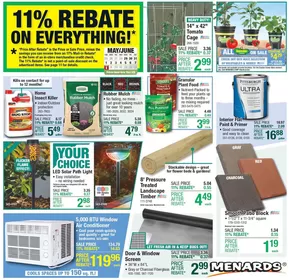 Menards catalogue | Menards Weekly Ad May 29 – June 8, 2025 | 2025-05-08T00:00:00.000Z - 2025-06-08T00:00:00.000Z