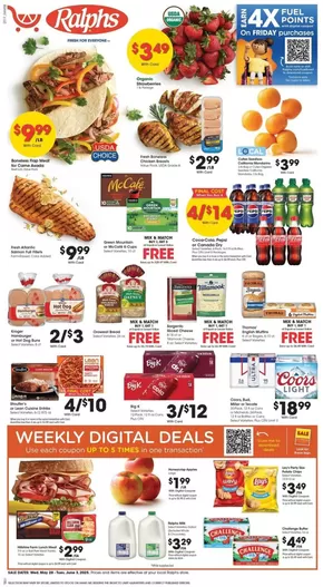 Ralphs catalogue in San Diego CA | Ralphs Weekly ad | 2025-05-28T00:00:00.000Z - 2025-06-03T00:00:00.000Z