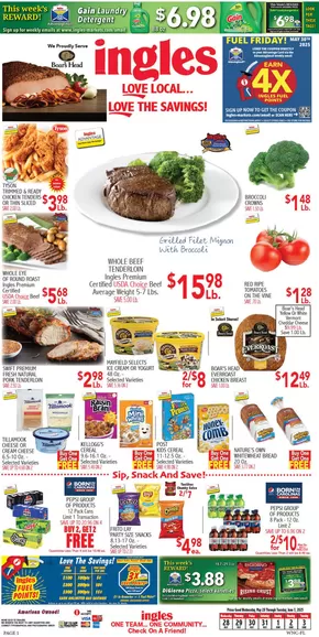 Ingles Markets catalogue in Burnsville NC | Current deals and offers | 2025-05-28T00:00:00.000Z - 2025-06-03T00:00:00.000Z