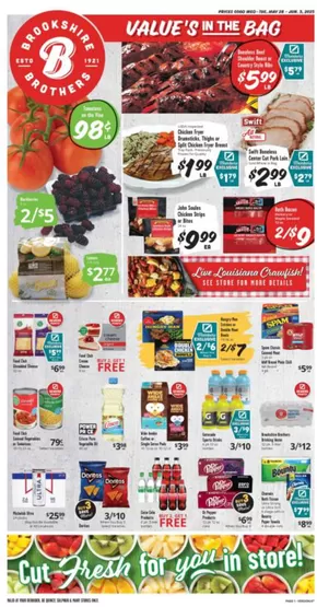 Brookshire Brothers catalogue in Madisonville TX | Brookshire Brothers weekly ad | 2025-05-28T00:00:00.000Z - 2025-06-03T00:00:00.000Z