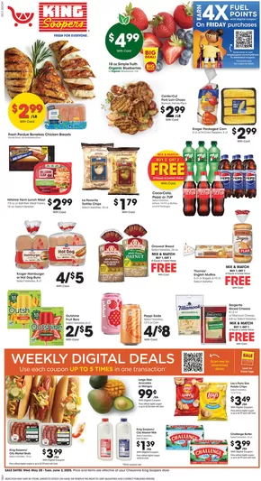King Soopers catalogue in Boulder CO | Great discounts on selected products | 2025-05-28T00:00:00.000Z - 2025-06-03T00:00:00.000Z