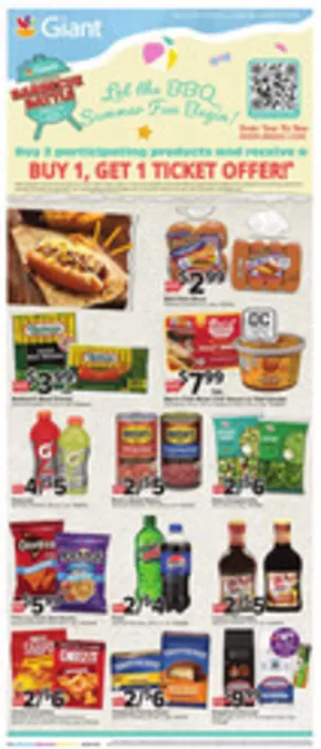 Giant Food catalogue in Gettysburg PA | Attractive special offers for everyone | 2025-05-30T00:00:00.000Z - 2025-06-05T00:00:00.000Z