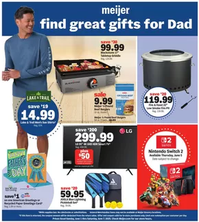 Meijer catalogue | find great gifts for Dad | 2025-06-01T00:00:00.000Z - 2025-06-15T00:00:00.000Z
