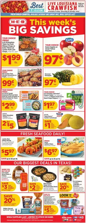 H-E-B catalogue in Sugar Land TX | Weekly Ads H-E-B | 2025-06-04T00:00:00.000Z - 2025-06-10T00:00:00.000Z