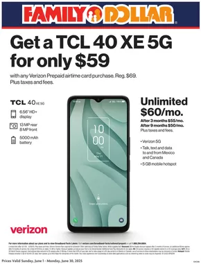 Family Dollar catalogue in Ranchester WY | AT&T/Tracfone | 2025-06-01T00:00:00.000Z - 2025-06-30T00:00:00.000Z