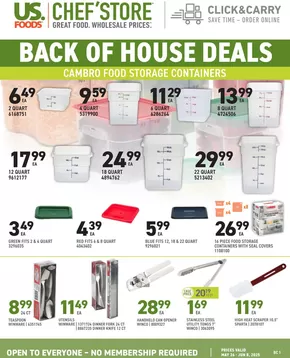 Chef'Store catalogue in Coos Bay OR | Exclusive bargains | 2025-05-26T00:00:00.000Z - 2025-06-08T00:00:00.000Z