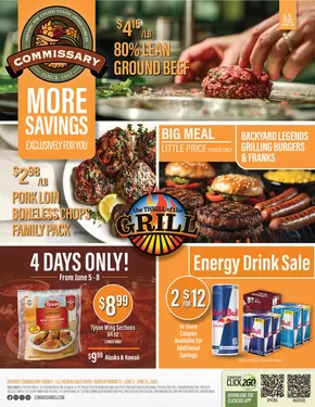 Commissary catalogue in Lauderdale MS | Exclusive deals and bargains | 2025-06-02T00:00:00.000Z - 2025-06-15T00:00:00.000Z