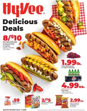 Hy-Vee catalogue in Red Oak IA | Discounts and promotions | 2025-06-02T00:00:00.000Z - 2025-06-08T00:00:00.000Z
