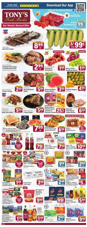 Tony's Fresh Market catalogue in Wheaton IL | Weekly Ad | 2025-06-04T00:00:00.000Z - 2025-06-10T00:00:00.000Z
