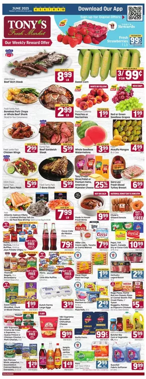 Tony's Fresh Market catalogue in Lake Bluff IL | Weekly Ad | 2025-06-04T00:00:00.000Z - 2025-06-10T00:00:00.000Z