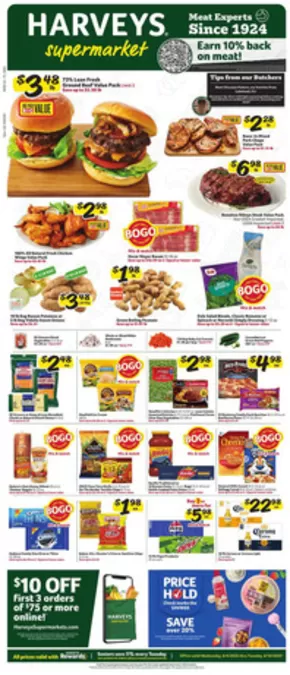 Harveys Supermarkets catalogue in Helena GA | Attractive special offers for everyone | 2025-06-04T00:00:00.000Z - 2025-06-10T00:00:00.000Z