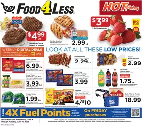 Food 4 Less catalogue in Skokie IL | Great offer for bargain hunters | 2025-06-04T00:00:00.000Z - 2025-06-10T00:00:00.000Z